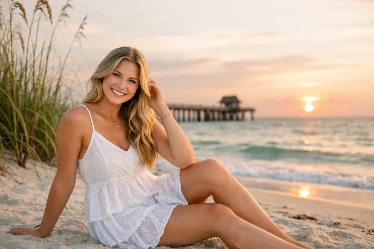 High School Senior Beach Session Guide for Naples